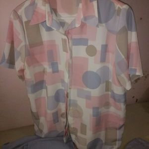 3 piece outfit.  Ladies blouse, slacks and sweater